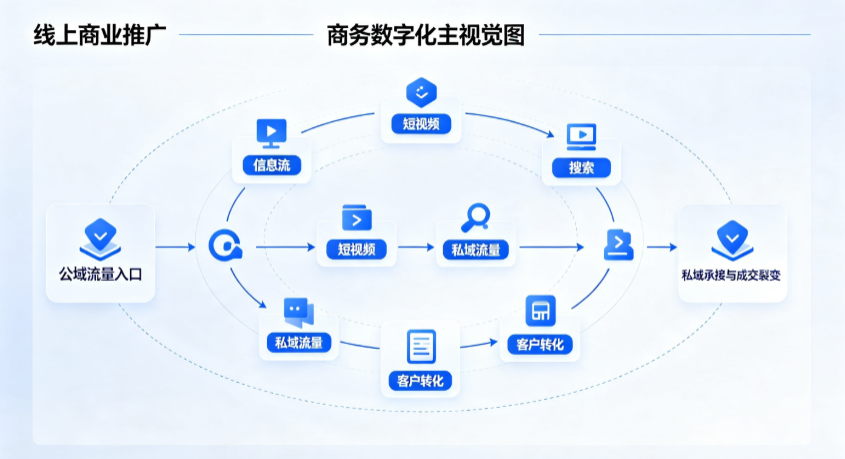 临安市线上商业推广怎么做？全域流量闭环搭建与低成本转化实战指南
